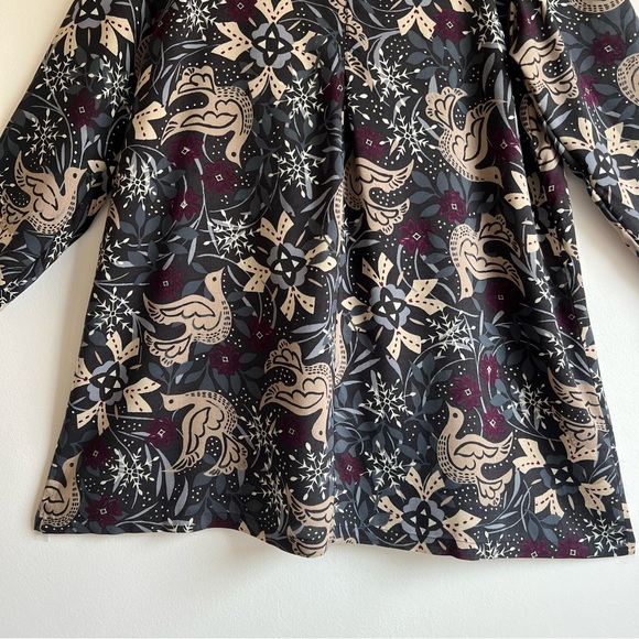 Gudrun Sjoden Tunic Top in Floral Bird Print - Picture 5 of 14